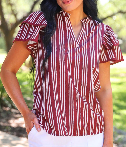 Layla Striped Blouse
