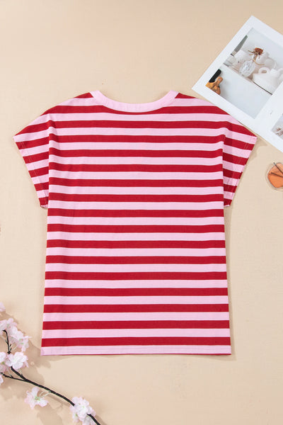 Sweetheart Stripe Top